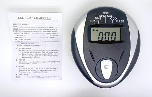3.5mm (1/8" Replacement Speedometer & Heart Rate Monitor for Stationary Exercise Bikes Compatible with Jack TS Sleeve