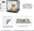 PETMAKER Self-Heating Pet Bed - Thermal Dog Mat with Soft Sherpa Top for Dogs, Cats, and Small Pets, Washable Crate Pad