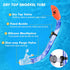 Kids Snorkel Set, Anti-Fog Diving Mask & Swimming Goggles, Dry Top Snorkel Equipment for Ages 5-10