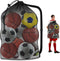 Hoiny Extra Large Sports Ball Bag, Heavy Duty Breathable Mesh Storage Bag, 40"