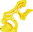 Scuba Choice Double Hose Holder Clip – Holds 2 Low/High-Pressure Hoses, Tangle-Free Design for Diving