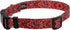 Country Brook Petz Deluxe Red Bandana Dog Collar, Made in The U.S.A., Rustic Designs (1 Inch, Medium)