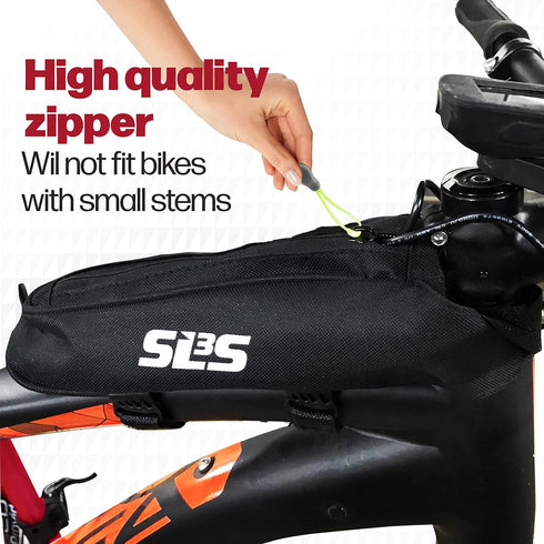 SLS3 Aero Top Tube Bike Bag, Small, Stable & Secure for TT and Triathlon Racing, Premium Design