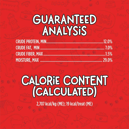 Gourmet Cuts Beef & Cheese Flavor Soft & Chewy Dog Treats, 25-oz