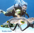 Professional Snorkel Diving Mask with Ultra Clear Lens, Anti Leakage Scuba Mask for Adults