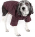 Pet Life Sporty Avalanche Lightweight Dog Coat - Adjustable Jacket with Concealed Zippered Collar & Pop-Out Hood for