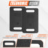 Yes4All Cast Iron Weighted Ruck Plate for Rucking, Swings, Squat, Strength Training - Multiple Weights: 10LB to 45LB