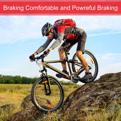 Zonon 4 Pairs Bike Brake Pads, Compatible with TRP Tektro Shimano Deore High-Performance Mountain Bike Disc Brakes