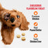 Good 'n' Tasty Triple Flavor Stacks, 9 Ounces, Bite Sized Snacks for Dogs with Premium Chicken and Real Peanut Butter
