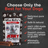 8 oz. Miss Nelly's -All Natural Beef Jerky Dog Treats - Soft Sticks - USA Made and Sourced - Original Smoke House