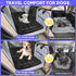 (50"x24.6") Dog Car Bed Mat, Non-Slip Backseat Extender Pet Blanket, Plaid Dog Bed for SUVs, Sedans & Trucks