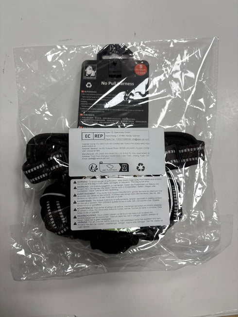 TRUE LOVE Dog Harness - No Pull Nylon Reflective Pet Harness, Adjustable Comfortable Control in Brilliant Colors