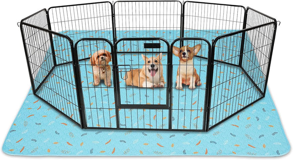 Washable Pee Pads for Dogs, 72"x72", Extra Large Reusable Puppy Training Pads for Indoor Playpen, Waterproof