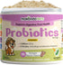Probiotics for Dogs & Puppies, Extra Strength 9 Species, 5 Billion CFU per Scoop, Digestive Enzymes, Powder Probiotic