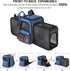 Pet Travel Carrier Backpack, Blue, Soft-Sided Breathable Mesh for Cats, Dogs, Puppies up to 20 lbs