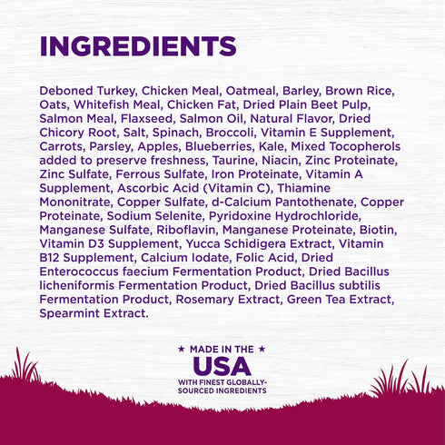 Wellness Complete Health Small Breed Dry Dog Food - 4-Pound Bag - Real Turkey for Dogs Up to 25 lbs.