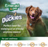 Emerald Pet Little Duckies Crunchy Natural Roasted Duck Dog Treats, Made in the USA