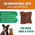 5 oz (Pack 3) Dr. Becker's Original Beef Bites | Grain Free Liver Training Treats for Dogs & Cats