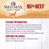 95% 13.2-Ounce (Pack 12) Wellness Beef Natural Wet Grain Free Canned Dog Food, Can