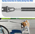 Rotating Dog Bike Leash for 2 Dogs, Flexible Quick Release Bicycle Attachment for Safe Cycling and Walking