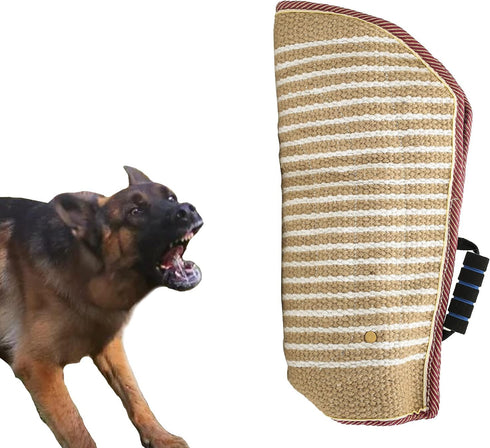 Morezi Dog Bite Sleeve Training for Large Dogs, Strong Jute Equipment for Pit Bull German Shepherd K9, Safe Padded