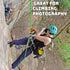 Rope Ascender Fall Protection Arrester for Rock and Tree Climbing, UIAA Certified for Hunting, Climbing, Rescue