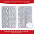 Dog Crate Bed Mat (36" x 23") - Soft Dog Bed with Cute Stars, Personalized Anti-Slip Bottom, Machine Washable Kennel Pad
