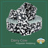 Country Dairy Cow Print Polyester Webbing - Brook Design