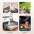 gogobunny 100% Double Sided Waterproof Dog Blanket, Reversible Pet Bed Cover for Furniture, 30x70 Inch (Dark