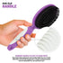 Soft Bristle Dog Brush for Short Haired Cats or Dogs - Firm Bristles for Dust, Dirt, and Loose Fur