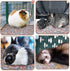 8 Pcs Fleece Dog Blankets, Puppy Blankets for Small Dogs Cats, Soft Coral Velvet Warm Sleep Mat, Dark Gray, 24 x 16 Inch