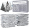 Swiss Safe Emergency Mylar Thermal Blankets + Bonus Space Blanket - Compact Insulated for Cold Weather, 25 Pack