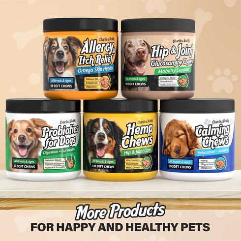 Glucosamine for Dogs Chewable, Joint Supplement for Dogs for Mobility Support, Glucosamine Chondroitin Chews