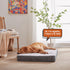 Memory Foam Large Dog Bed, Washable Orthopedic Dog Bed for Crate, Cooling Dog Beds with Joint Relief Memory Foam,