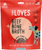 Farmland Traditions Tiny Loves Jerky Trainer Treats for Dogs w/Bone Broth (Beef,