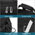 MOSISO Waterproof Bike Rack Bag, Rear Seat Bag Cycling Carrier, Reflective Cargo Storage with Water Bottle Holder