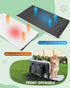 12lbs Center Console Dog Car Seat for Small Dogs, Soft Plush Car Bag for Dogs, Leather Portable Pet Cars Booster Seats
