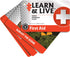UST Learn & Live Outdoor Educational Kits with Waterproof Cards, Tools, and Watertight Case for Outdoor Survival