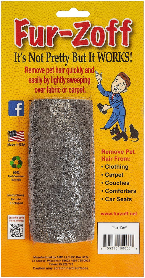 Pet Hair Remover - 2 Pack Reusable Tool for Cat and Dog Hair Removal from Auto Interior, Bedding, Carpet, Couch,