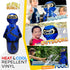Small Ninja 40 Inches Kids Punching Bag, Filled Bop Bag for Indoor Outdoor Fun
