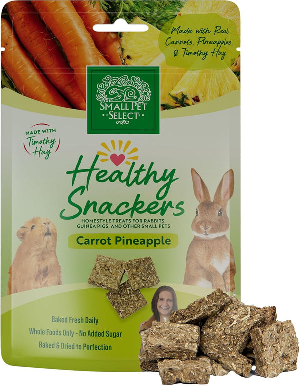 Small Pet Select Healthy Snackers - Carrot/Pineapple