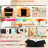 6 8 9 MARFULA FT / FT / FT Folding Gymnastics Beam Foam Balance Floor Beam - Extra Firm - Suede Cover - Anti Slip