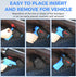 Magnetic Gun Mount Holsters for Car,Truck,Desk,Wall.Gun Holder,Concealed Gun Magnet for Vehicle,Fits Glock,M&P Shield