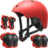 Kids Bike Helmet Set, Adjustable Helmet for Ages 2-3-5-8-14 Year Boys Girls,
