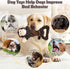 Dog Plush Squeak Toys with Crinkle Paper, Interactive Tug of War Toys for Small, Medium, Large Dogs