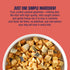 100% 3 (Pack 1) Muenster New Freeze Dried Salmon Bites - Only One Ingredient Raw Salmon Freeze Dried for a Healthy
