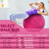 Fitvids Anti-Burst Exercise Ball for Yoga and Fitness