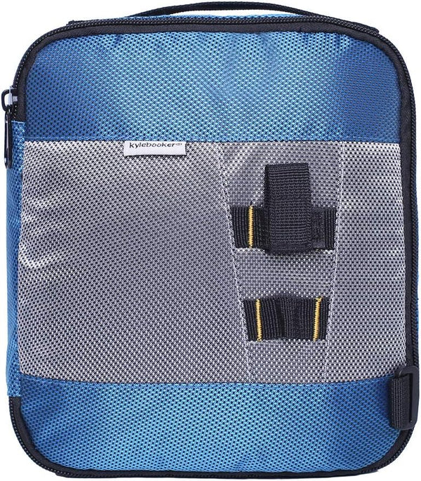Kylebooker Soft Plastic Bait Storage Binders Organizer for Saltwater Fishing Lure Tackle Binder Bag