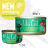Tiki Cat Luau Shredded Meat, Ahi Tuna & Chicken Recipe in Chicken Consomme, Grain-Free Wet Canned Cat Food, 2.8 oz.