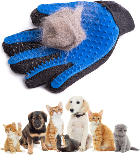 Versatile Pet Grooming Glove for Dogs & Cats, Comfortable, Easy to Clean, One Right Hand Glove